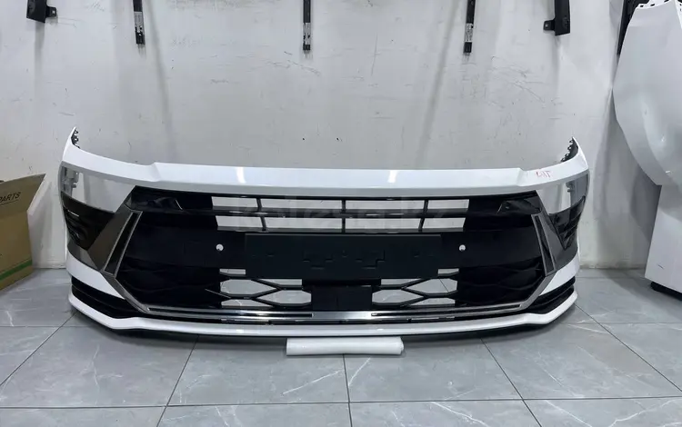 Бампер передний в сборе Hyundai Sonata 2024-2026 ORIGINAL б/у за 10 000 тг. в Алматы