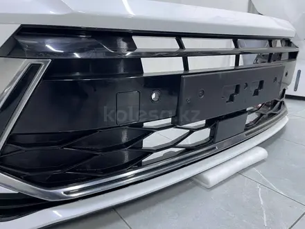 Бампер передний в сборе Hyundai Sonata 2024-2026 ORIGINAL б/у за 10 000 тг. в Алматы – фото 10