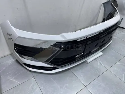 Бампер передний в сборе Hyundai Sonata 2024-2026 ORIGINAL б/у за 10 000 тг. в Алматы – фото 4