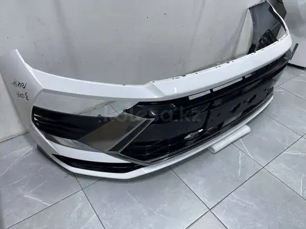 Бампер передний в сборе Hyundai Sonata 2024-2026 ORIGINAL б/у за 10 000 тг. в Алматы – фото 2