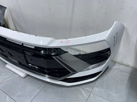 Бампер передний в сборе Hyundai Sonata 2024-2026 ORIGINAL б/у за 10 000 тг. в Алматы – фото 5