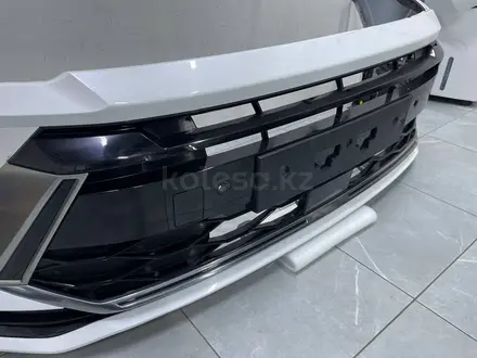 Бампер передний в сборе Hyundai Sonata 2024-2026 ORIGINAL б/у за 10 000 тг. в Алматы – фото 7