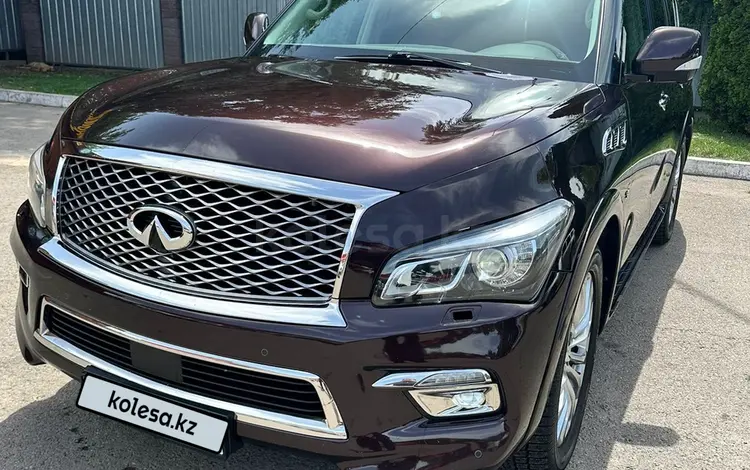 Infiniti QX80 2014 годаүшін16 000 000 тг. в Алматы