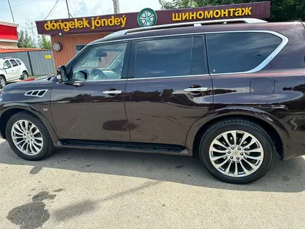 Infiniti QX80 2014 года за 14 000 000 тг. в Алматы – фото 4