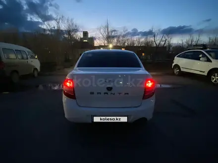 ВАЗ (Lada) Granta 2190 2016 года за 3 100 000 тг. в Астана – фото 7