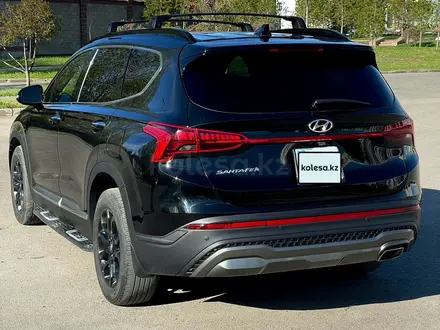 Hyundai Santa Fe 2021 года за 14 400 000 тг. в Астана – фото 4