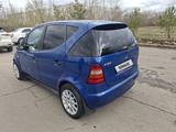 Mercedes-Benz A 160 1999 годаүшін1 350 000 тг. в Костанай – фото 4