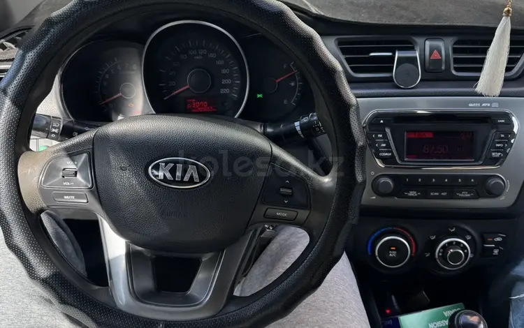 Kia Rio 2014 года за 4 300 000 тг. в Костанай