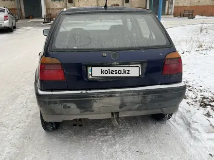 Volkswagen Golf 1996 года за 1 300 000 тг. в Костанай – фото 4