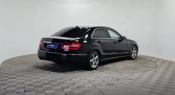 Mercedes-Benz E 200 2010 года за 5 610 000 тг. в Алматы – фото 5