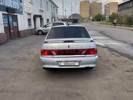 ВАЗ (Lada) 2115 2007 года за 850 000 тг. в Астана – фото 4