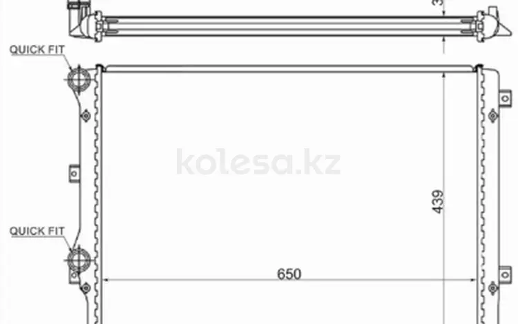 Радиатор за 31 400 тг. в Шымкент