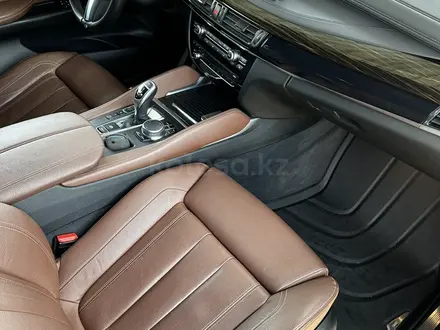 BMW X6 2017 года за 26 000 000 тг. в Шымкент – фото 21