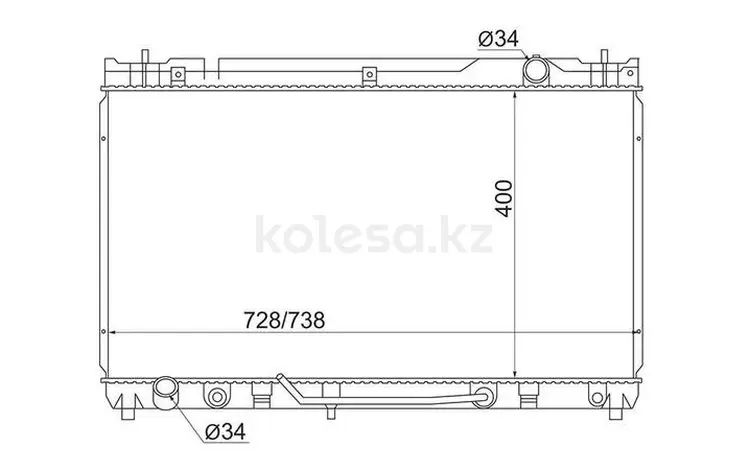 Радиатор TYT Camry 30 (3.0)/Windom (1MZ-FE) 01-07 за 73 000 тг. в Усть-Каменогорск