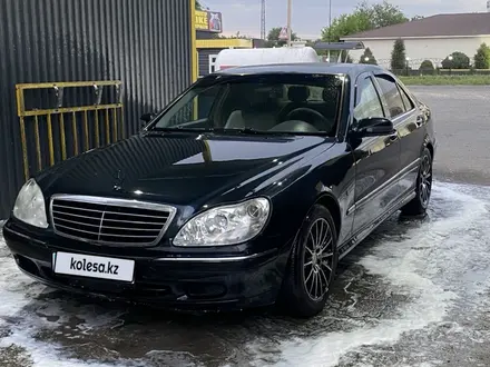 Mercedes-Benz S 320 2000 года за 4 000 000 тг. в Тараз – фото 3