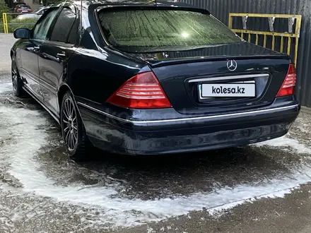 Mercedes-Benz S 320 2000 года за 4 000 000 тг. в Тараз – фото 4