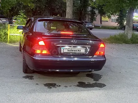 Mercedes-Benz S 320 2000 года за 4 000 000 тг. в Тараз – фото 5