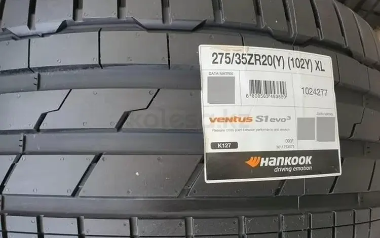 Шины Разно размерные Hankook Ventus S1 Evo 3 K127 275/35 R20 и 245/40 R20 за 450 000 тг. в Кызылорда