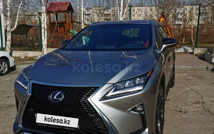 Lexus RX 200t 2018 годаүшін23 900 000 тг. в Алматы