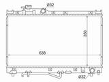 Радиатор двигателя за 25 200 тг. в Павлодар