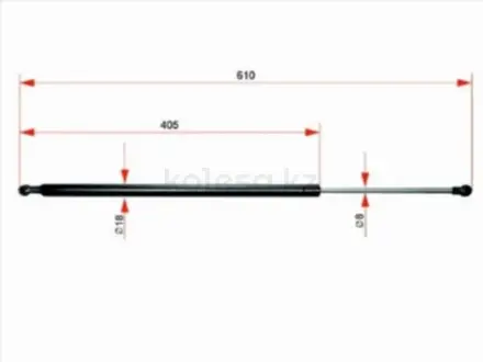 Амортизатор крышки багажника за 2 500 тг. в Астана