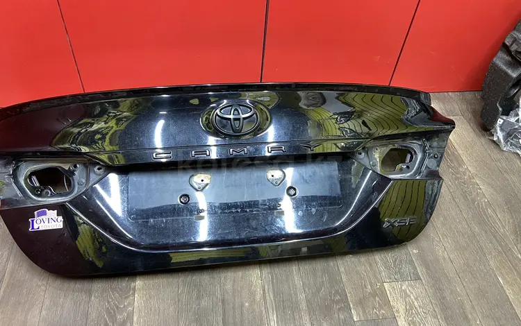 Крышка багажника на toyota camry 75 xse за 200 000 тг. в Алматы