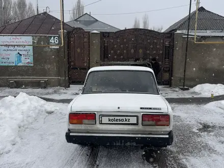 ВАЗ (Lada) 2107 2009 года за 1 300 000 тг. в Шымкент – фото 6