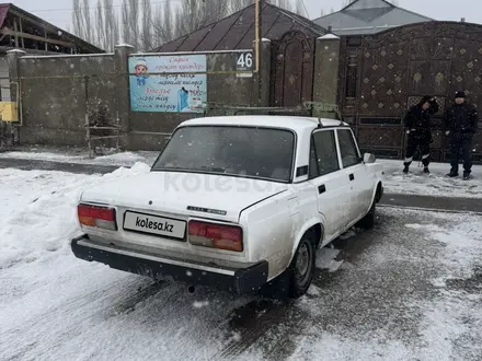 ВАЗ (Lada) 2107 2009 года за 1 300 000 тг. в Шымкент – фото 7