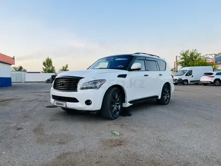 Infiniti QX56 2011 года за 10 900 000 тг. в Астана – фото 2