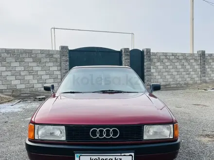 Audi 80 1990 года за 1 850 000 тг. в Тараз – фото 5