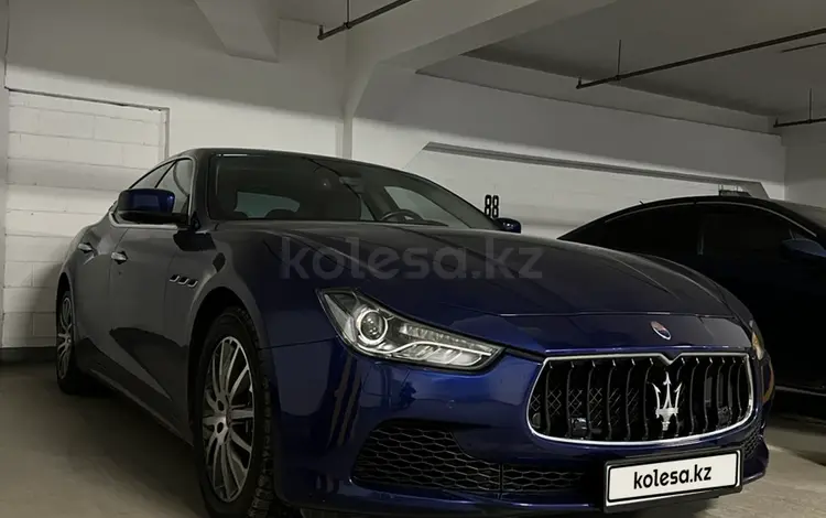Maserati Ghibli 2014 годаүшін34 100 000 тг. в Алматы