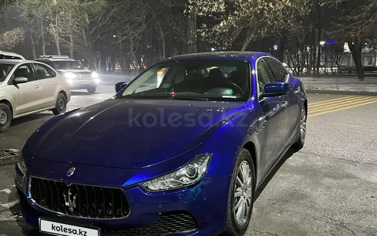 Maserati Ghibli 2014 года за 34 100 000 тг. в Алматы