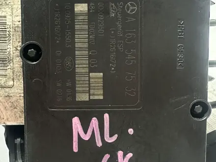 Блок abs Mercedes Benz ml163 ml m112 3.2l за 50 000 тг. в Караганда – фото 2