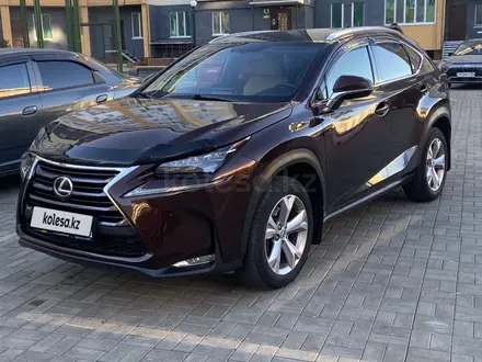 Lexus NX 200t 2017 года за 14 500 000 тг. в Актобе