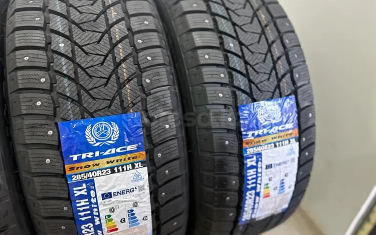 Зимние шины С ШИПАМИ Tri Ace Snow White II 285/40 R23 325/35 R23 111H за 650 000 тг. в Актау