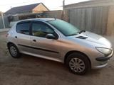 Peugeot 206 2007 года за 1 500 000 тг. в Ганюшкино – фото 2