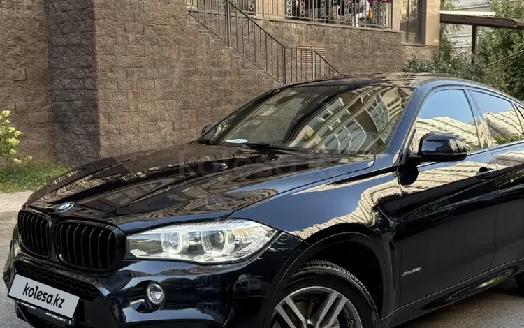 BMW X6 2017 года за 18 700 000 тг. в Алматы