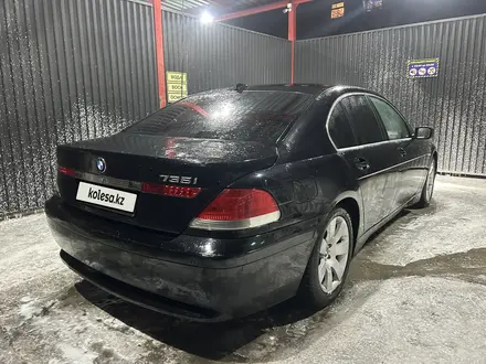 BMW 735 2002 года за 4 000 000 тг. в Тараз – фото 4