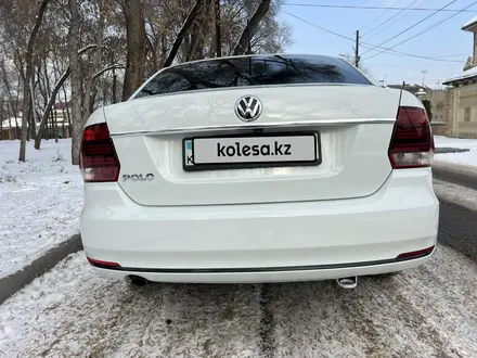 Volkswagen Polo 2019 года за 7 100 000 тг. в Алматы – фото 20