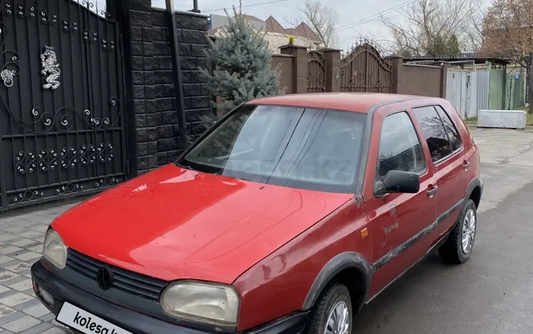 Volkswagen Golf 1993 года за 600 000 тг. в Алматы