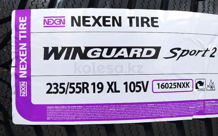 235/55R19 Nexen WG Sport 2үшін73 000 тг. в Шымкент