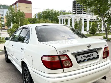 Nissan Bluebird 2001 года за 1 800 000 тг. в Астана – фото 23