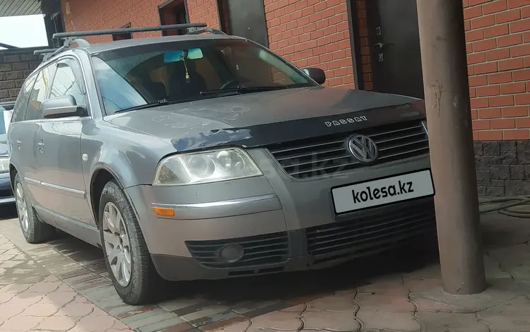 Volkswagen Passat 2002 годаүшін2 600 000 тг. в Алматы