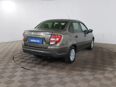 ВАЗ (Lada) Granta 2190 2020 года за 2 750 000 тг. в Шымкент – фото 5