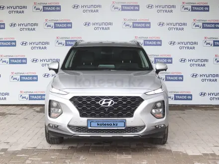 Hyundai Santa Fe 2019 года за 14 990 000 тг. в Шымкент – фото 2