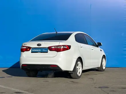 Kia Rio 2014 года за 5 130 000 тг. в Алматы – фото 3