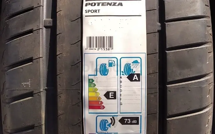 Шины Bridgestone 285/35-325/30R21 Potenza Sport за 710 000 тг. в Алматы