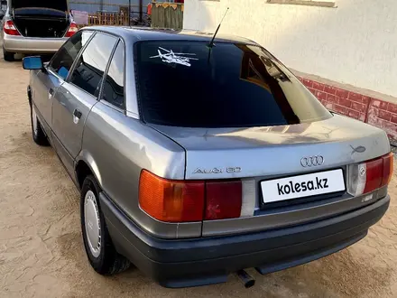 Audi 80 1991 года за 1 500 000 тг. в Байконыр – фото 4