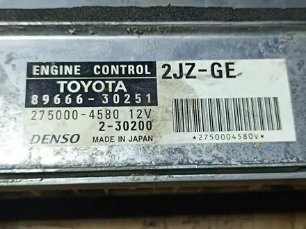 Процессор ЭБУ Toyota Lexus 1UZ 3UZ 2JZ 1UZ-FE 4.0 VVTi 5ст 3UZ-FE 4.3 5ст за 50 000 тг. в Караганда – фото 4