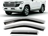 Дефлекторы окон (ветровики) Toyota Land Cruiser 300 c 2021 + за 20 000 тг. в Астана – фото 4